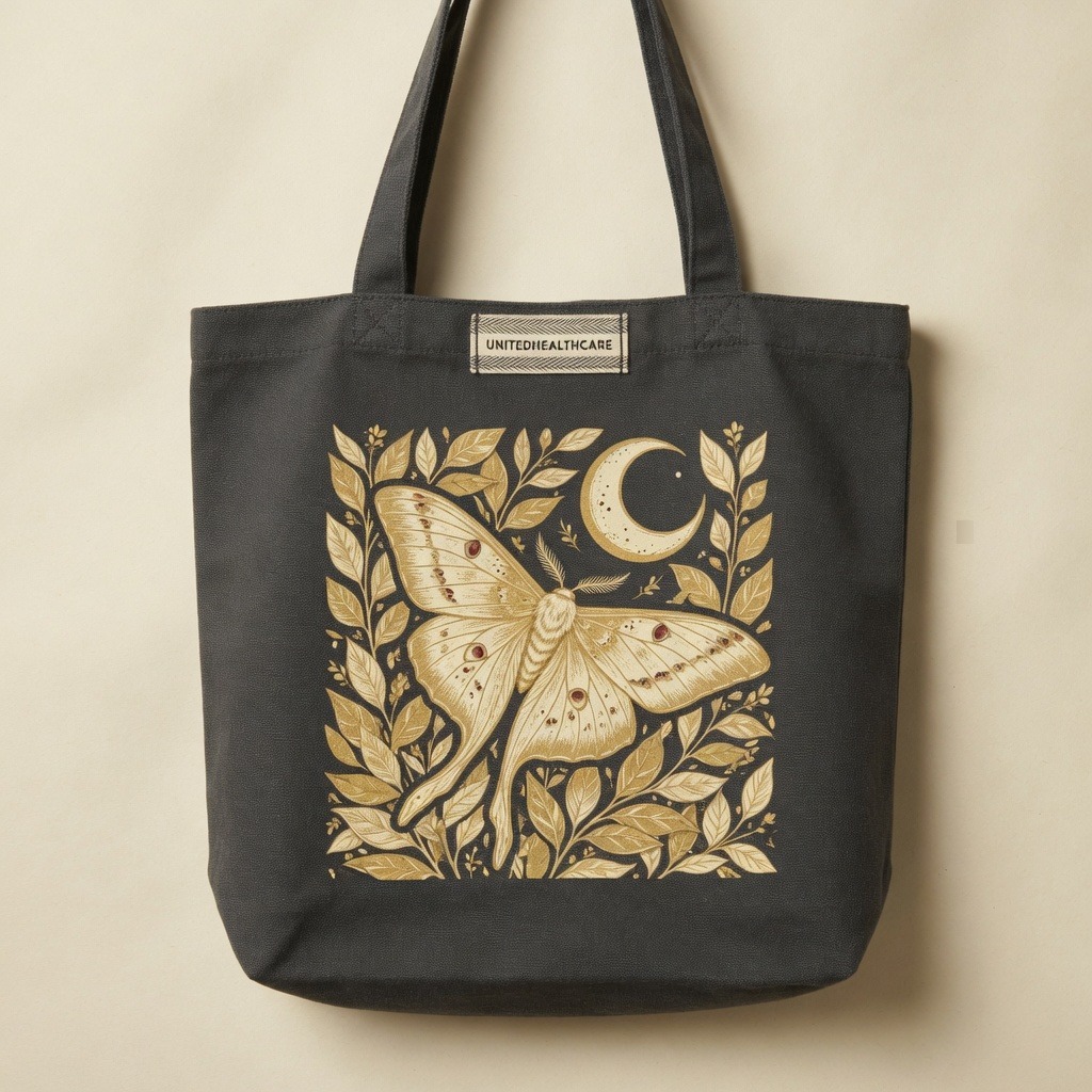Moth Garden Tote